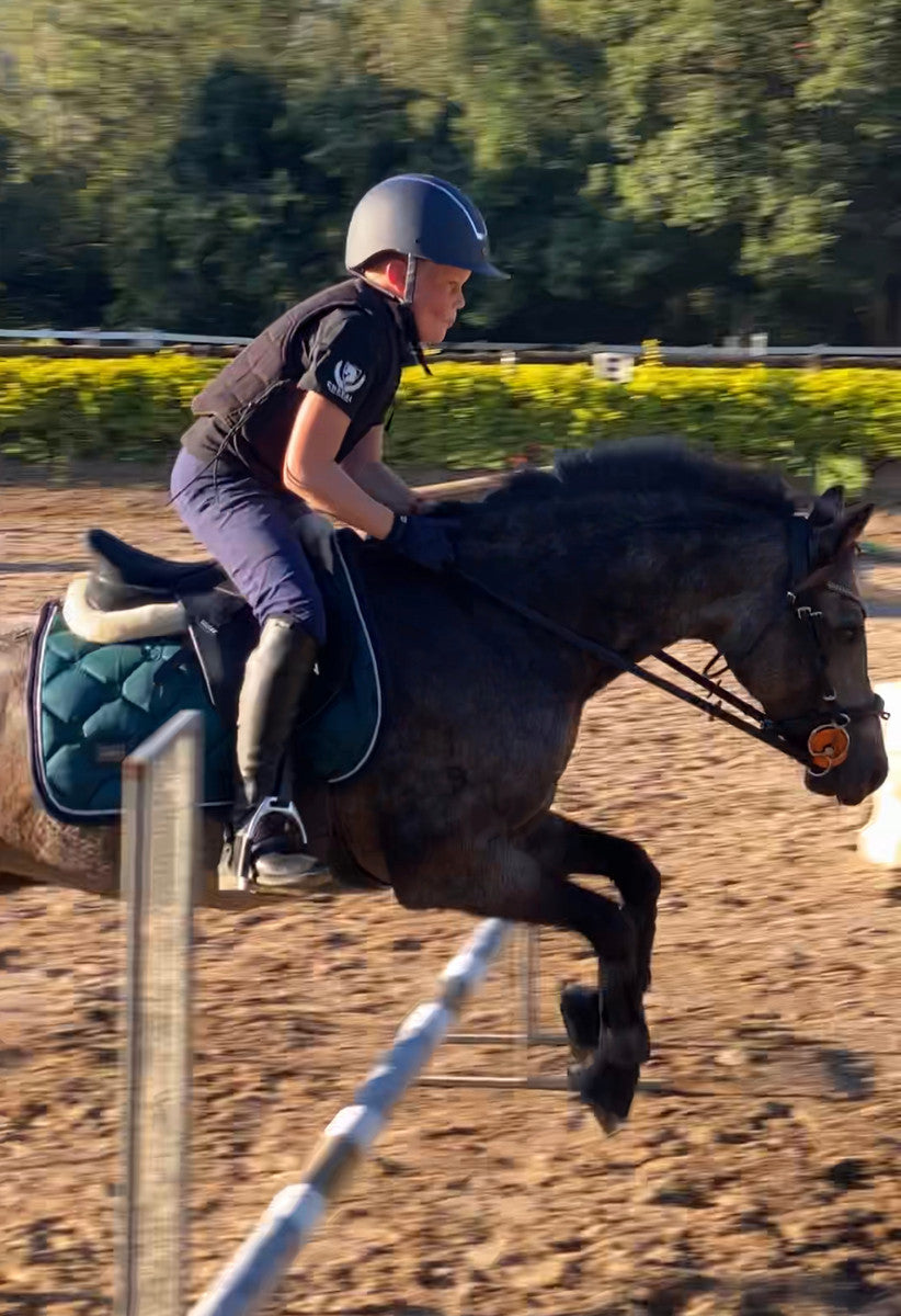 Jett & Anian Warrior in the Bombers Blue Williams