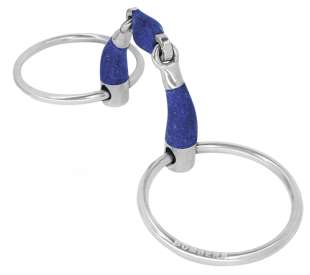 Bomber Blue Elliptical Loose Ring