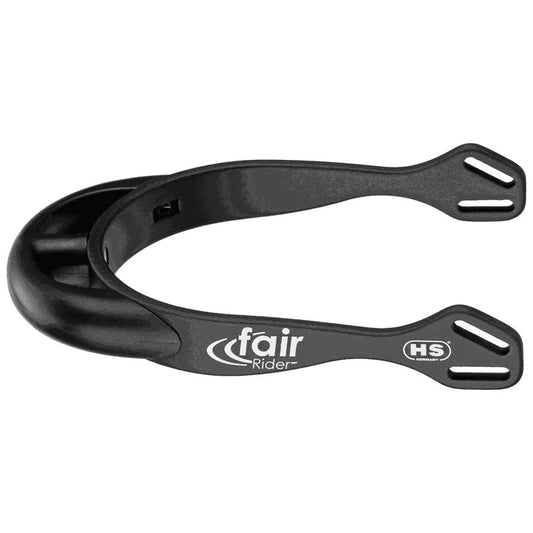 Sprenger fairRider spurs - aluminium, neck 20mm black thick rounded