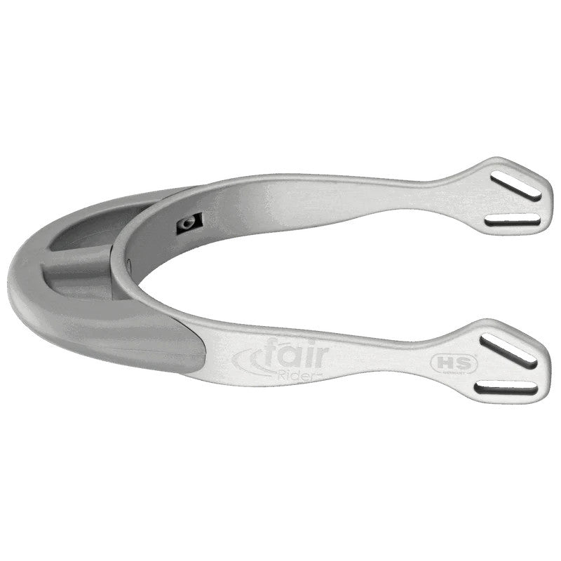 Sprenger fairRider spurs - aluminium, 25mm neck silver thin rounded