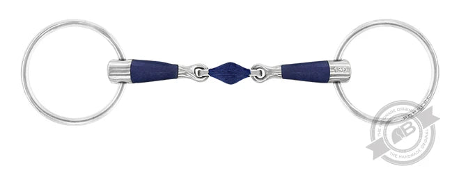 Bomber Blue Elliptical Loose Ring