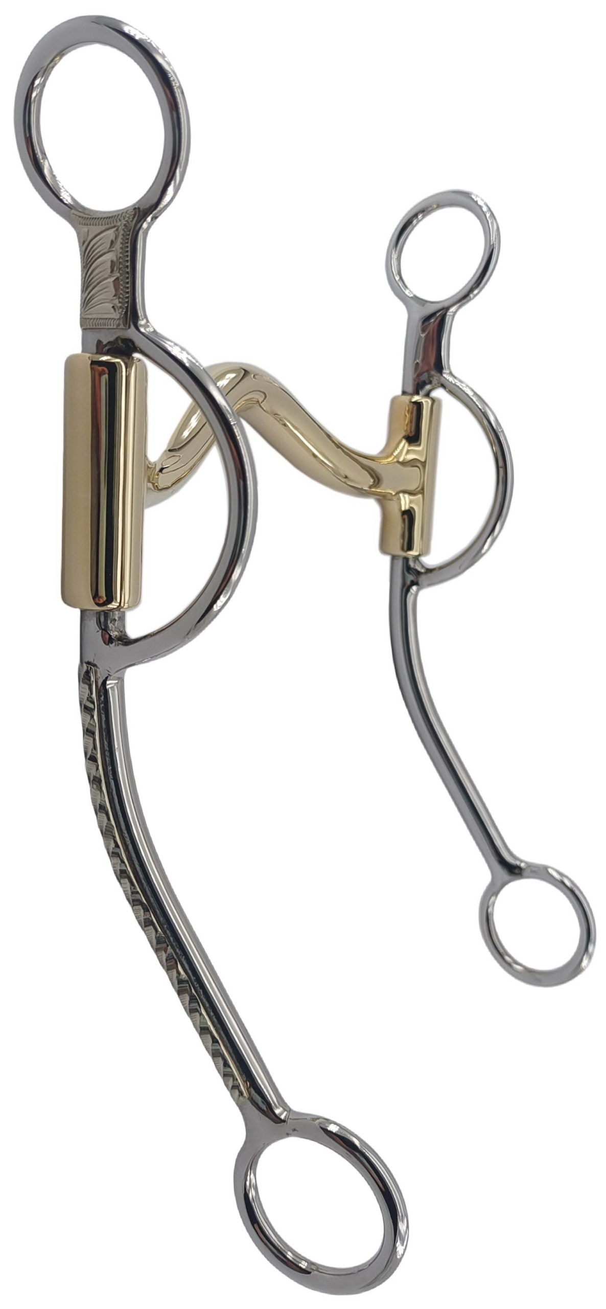 Neue Schule Western TongueKIND Rope Trim Wire Cheek