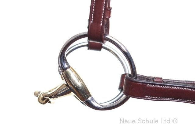 Neue Schule Tranz Angled Eggbutt Pony Snaffle