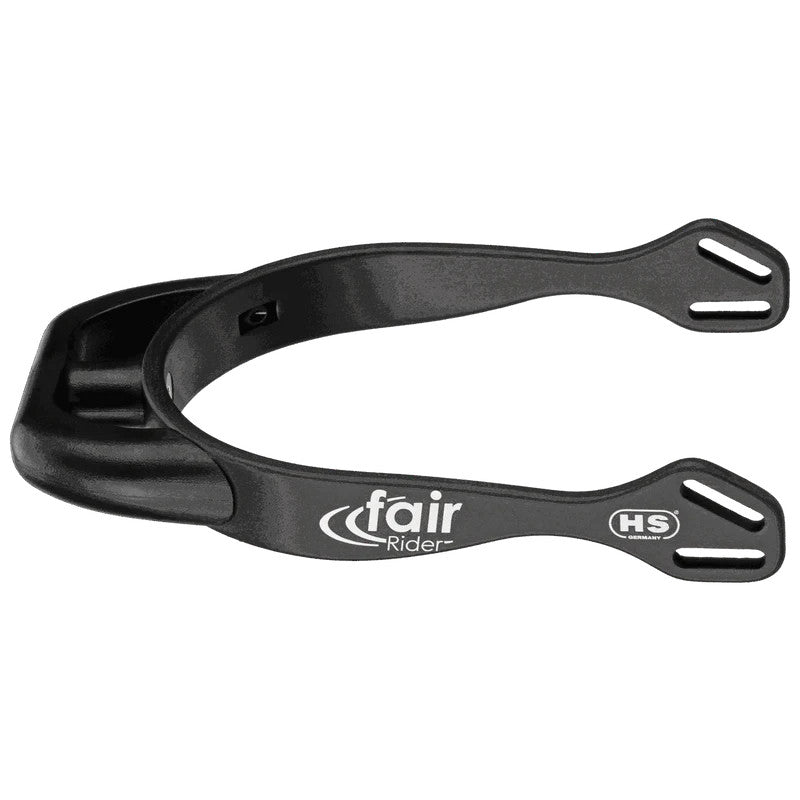 Sprenger fairRider spurs - aluminium 20mm black round flattened