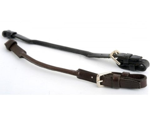 flat leather lip strap