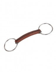 TRUST Flexi-Soft Leather Loose Ring Snaffle